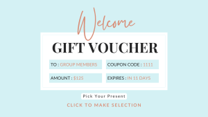 Welcome Gift Voucher